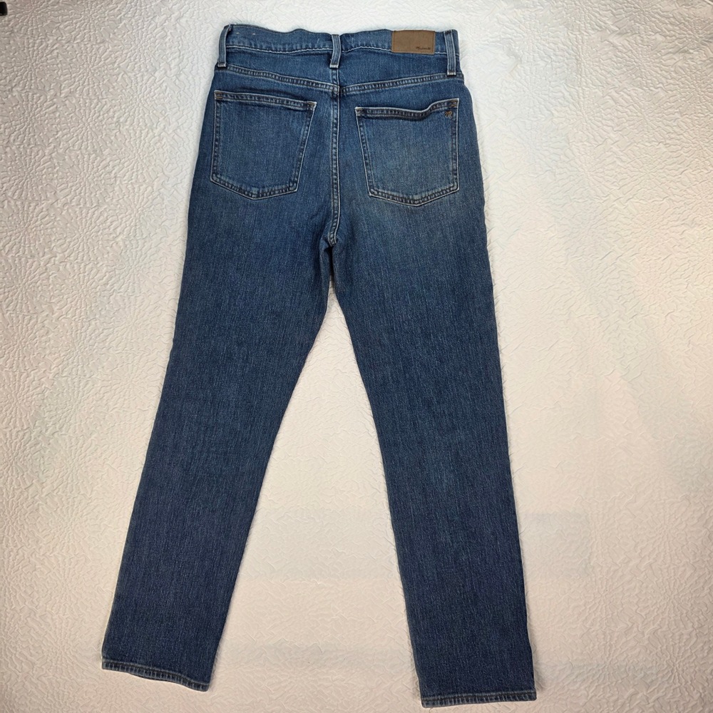Madewell The Perfect Vintage Jean Medium Wash High Rise Tapered Denim Size 27 - Picture 9 of 9
